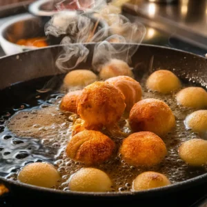 deep fry Cheese Balls