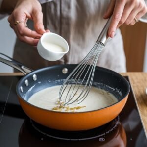 Making White Sauce