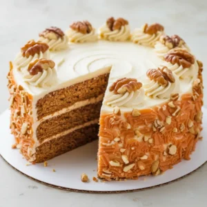 Carrot Cake with Cream Cheese Frosting