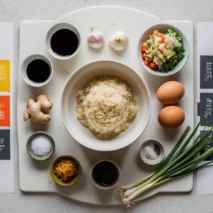 ingredient of Egg Fried Rice Recipe