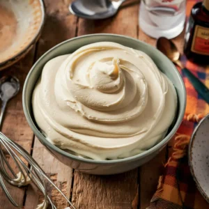 Cream Cheese Frosting on bowl