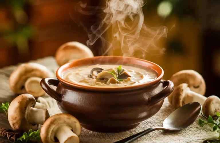 The perfect Cream of Mushroom Soup