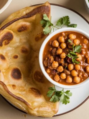 Chole Bhature home