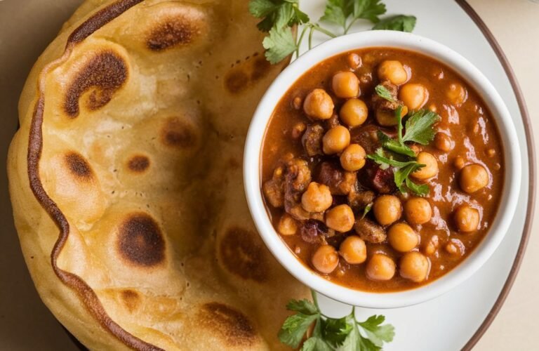 Chole Bhature home