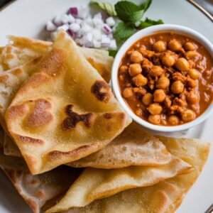 serve Chole Bhature to family