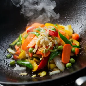 vegies of Egg Fried Rice