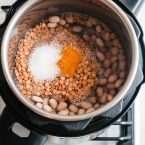 Boiling of dal 