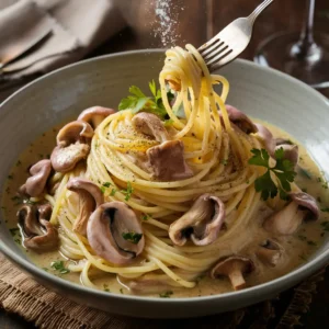 Pink Oyster Mushroom Recipes - Pasta