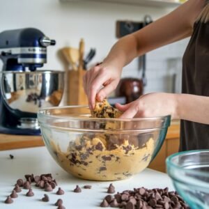  Making chocolate chip cookies