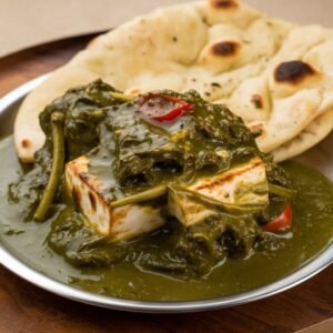 palak paneer with roti