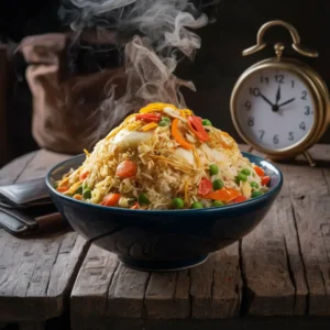 serve Egg Fried Rice