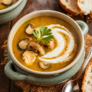 Golden Oyster Mushroom Recipes - Soup