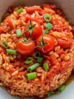 Tomatoes rice Recipe