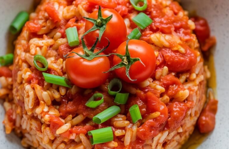 Tomatoes rice Recipe