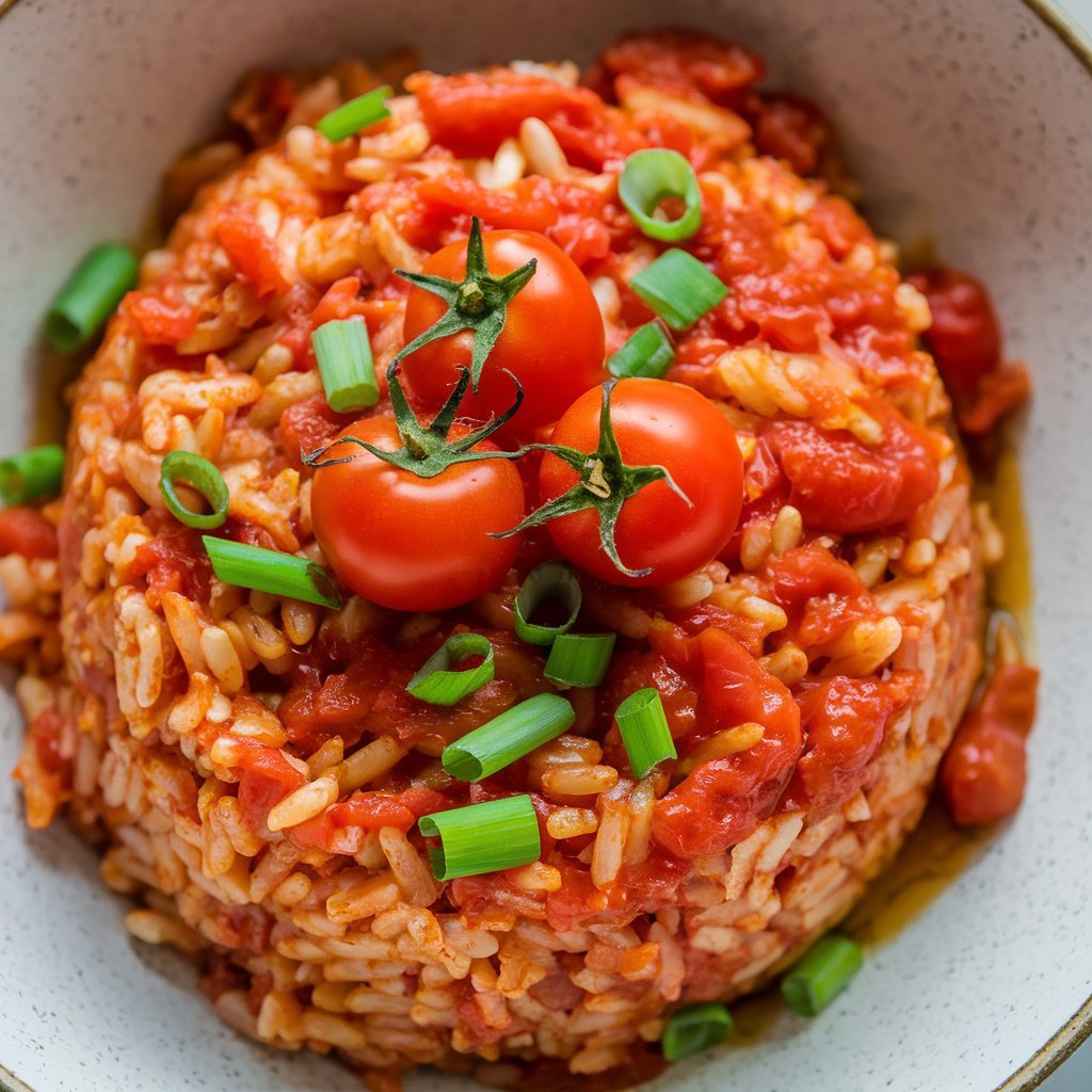 Tomatoes rice Recipe
