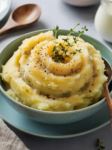 mashed potatoes