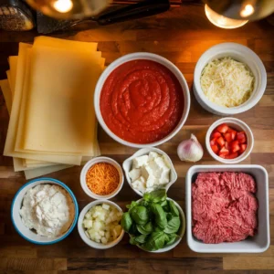  Ingredients for Classic Lasagna