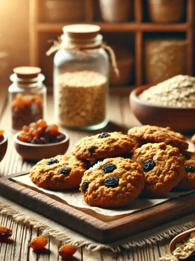 Oatmeal Cookies Recipe with Raisins