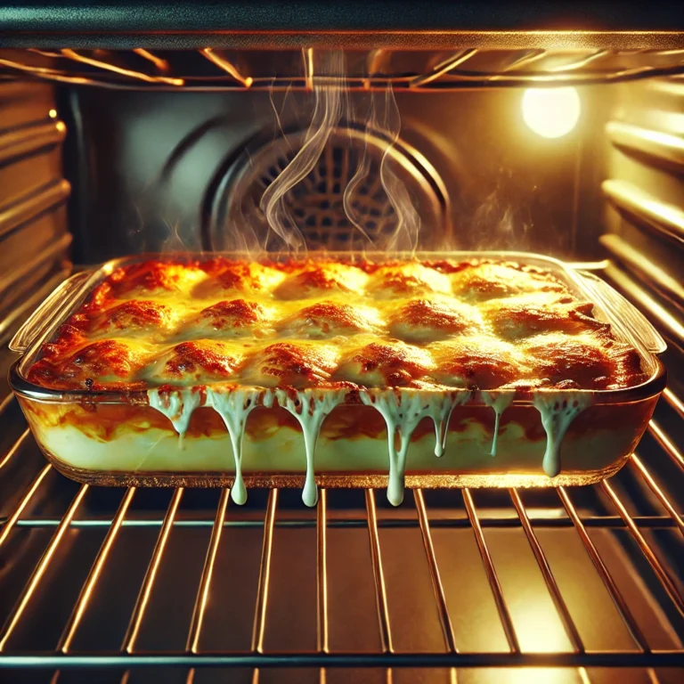 bake a lasagna recipe