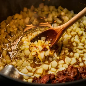 Sautéing the Aromatics