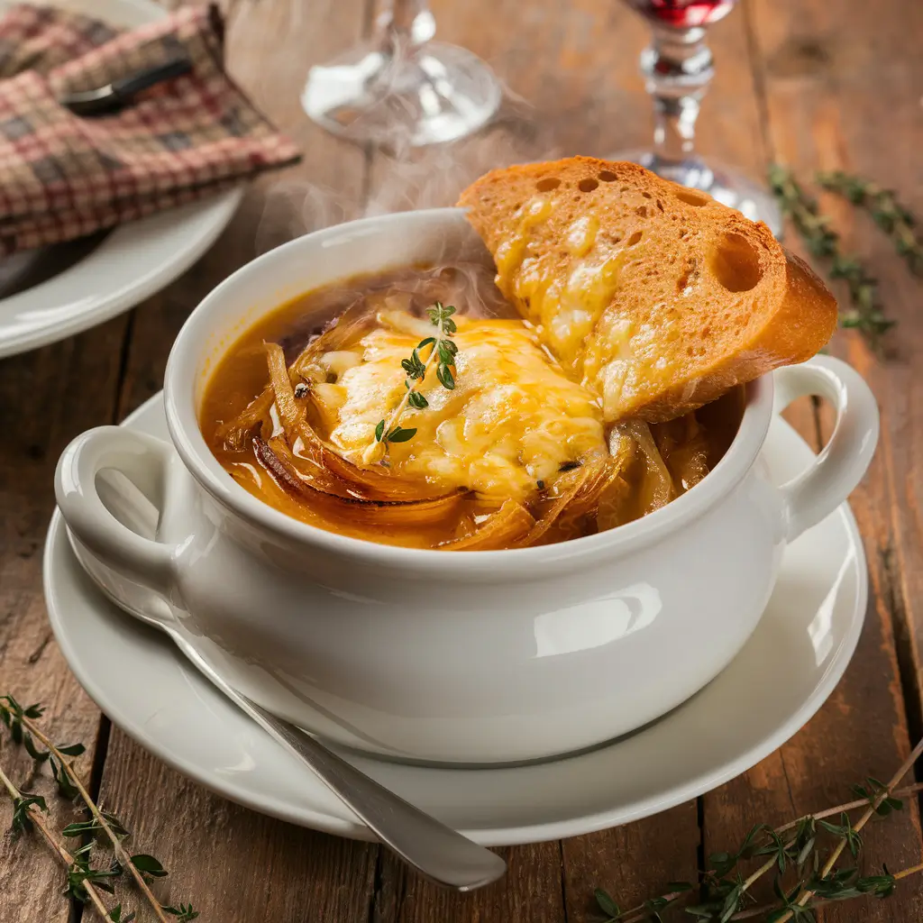 French onion soup Recipe