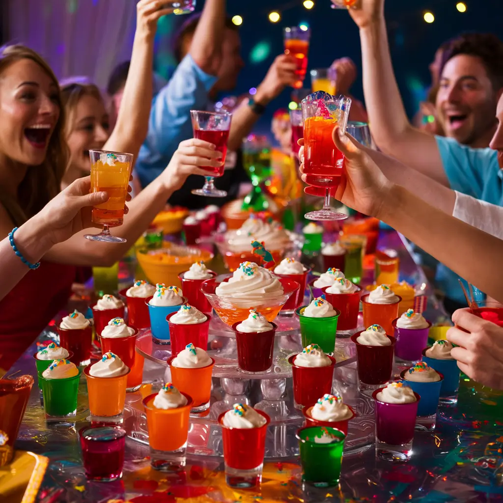 Jello shot recipe and Serve and Enjoy